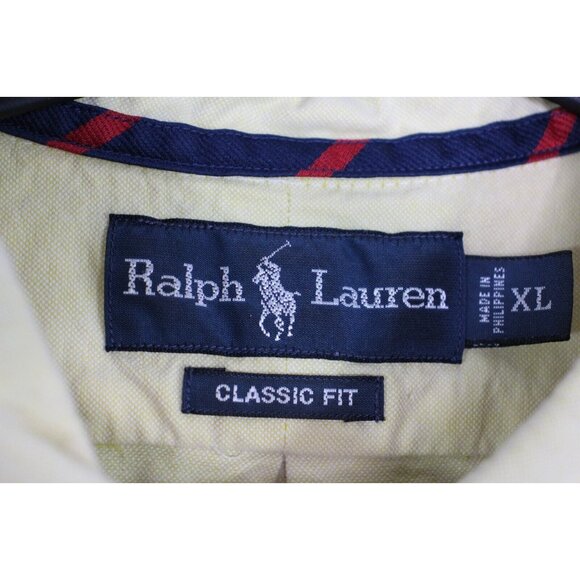 Ralph Lauren Mens XL Colored Pony Preppy Button Up Shirt G1225 - Picture 5 of 6